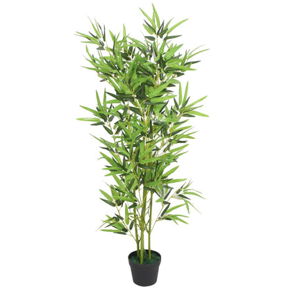 manoga CH | 244456 Künstliche Bambuspflanze mit Topf 120 cm Grün