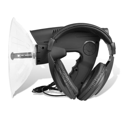 manoga CH | 50414 Parabol-Richtmikrofon mit Visierung und Kopfhörer