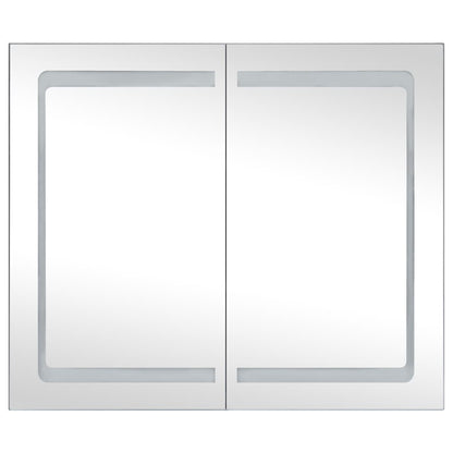 manoga CH | 325545 LED-Spiegelschrank fürs Bad 80x12,2x68 cm