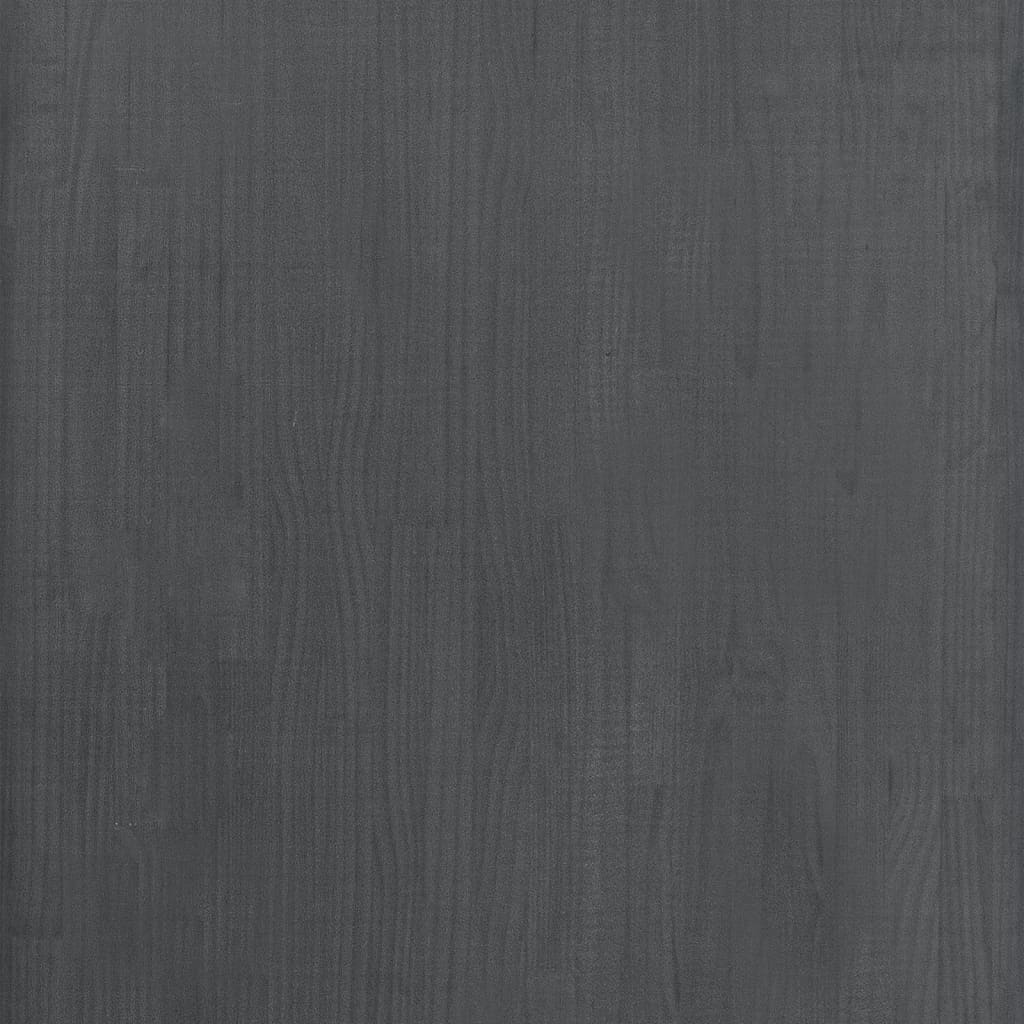 manoga CH | 806524 Lagerregal Grau 60x30x210 cm Massivholz Kiefer
