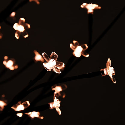 manoga CH | 345132 LED-Baum mit Kirschblüten Warmweiß 200 LEDs 180 cm