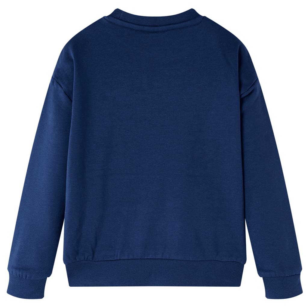 manoga CH | 13666 Kinder-Sweatshirt Marineblau 116