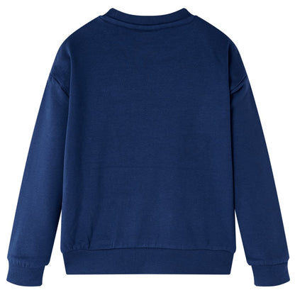 manoga CH | 13666 Kinder-Sweatshirt Marineblau 116
