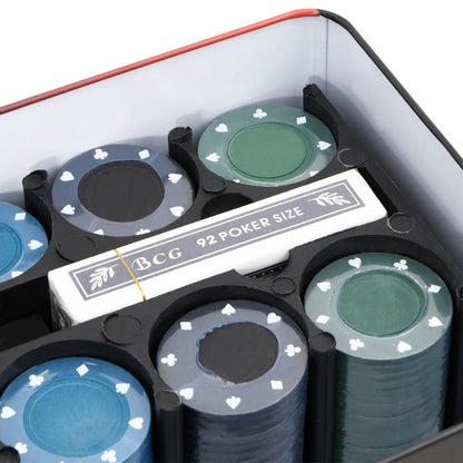 manoga CH | 80418 Pokerchips-Set 200 Stk. 4 g